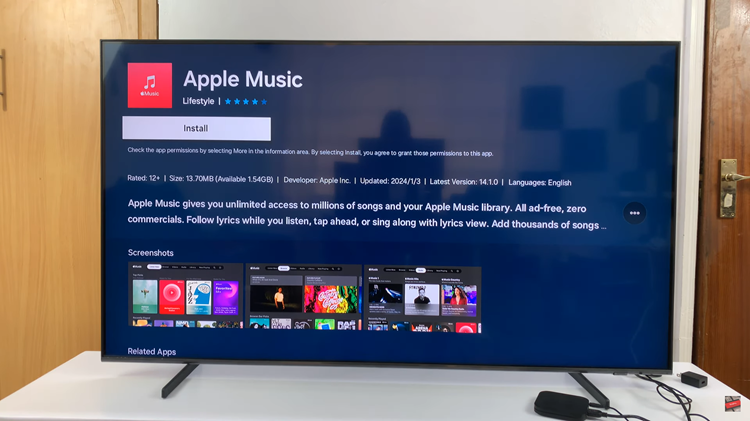 How To Install Apple Music On Samsung Smart TV