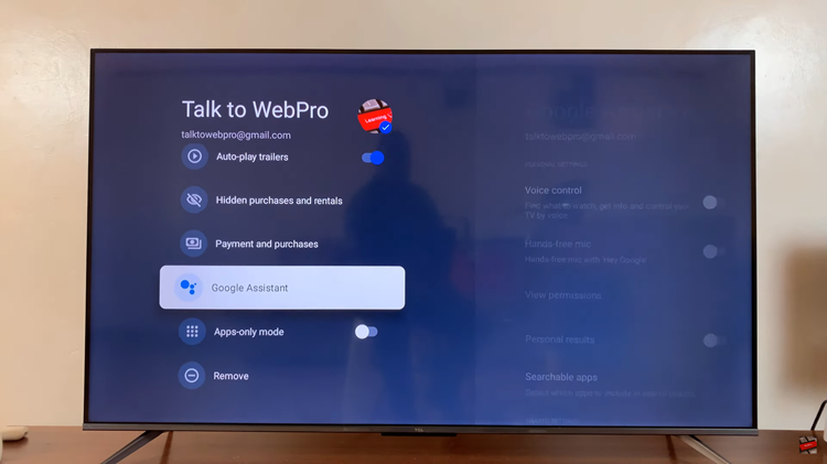 How To Set Up Google Assistant On TCL Google TV