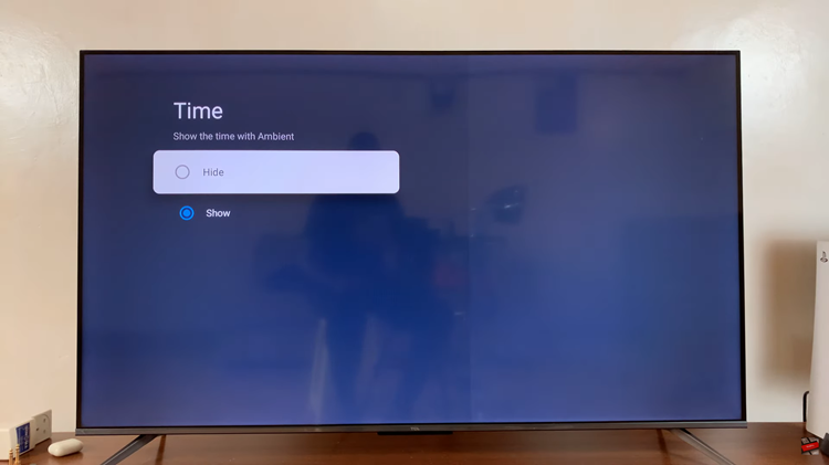 How To Show & Hide Weather & Time On TCL Google TV