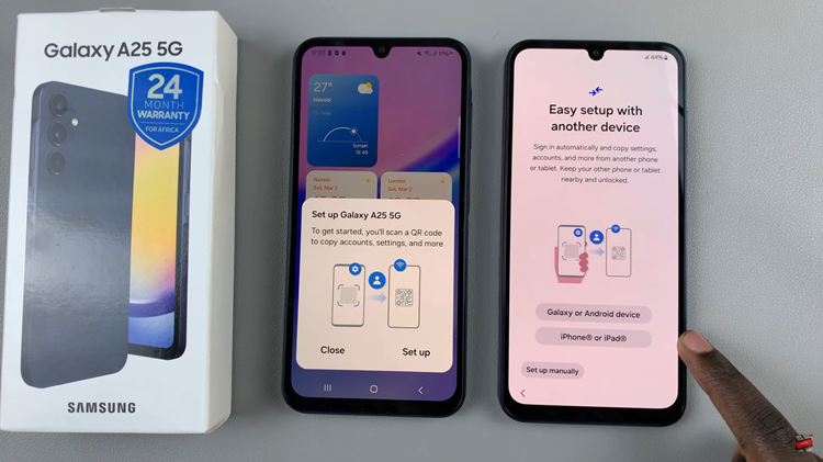 How To Transfer Data From Old Phone To Samsung Galaxy A25 5G