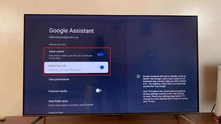 How To Voice Wake Up TCL Google TV