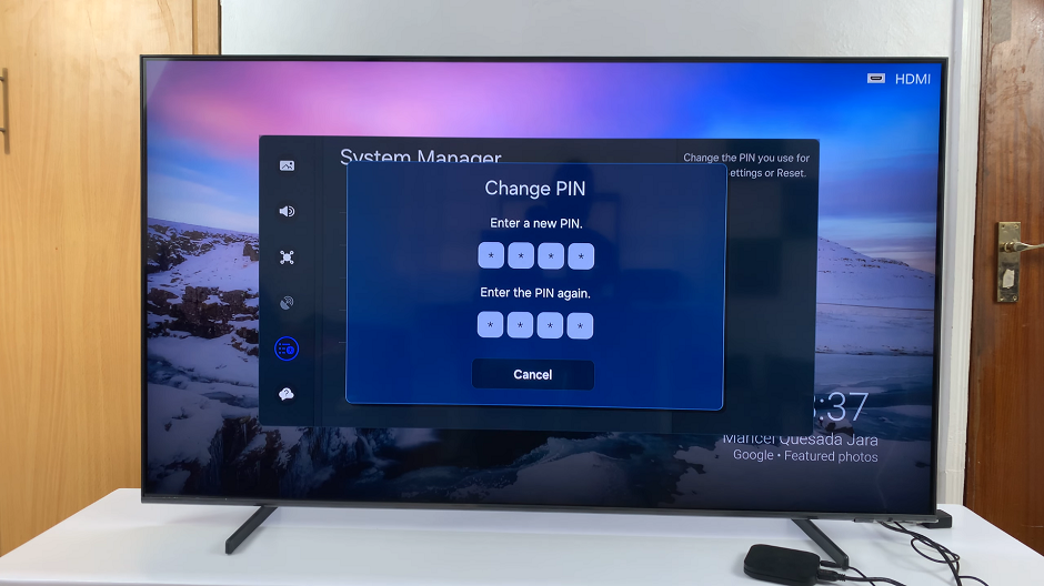 Change Default PIN On Samsung Smart TV