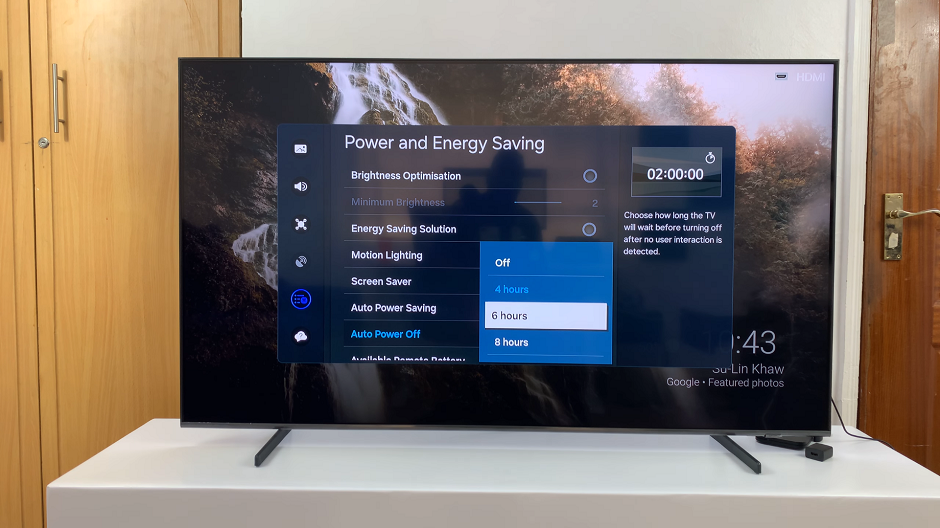 Change 'Auto Power Off' Timeout Period On Samsung Smart TV