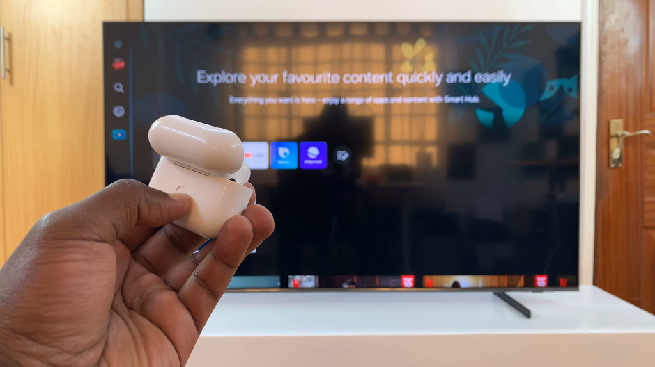 How To Connect AirPods On Samsung Smart TV