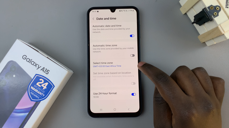 How To Manually Change Region & Time Zone On Samsung Galaxy A15