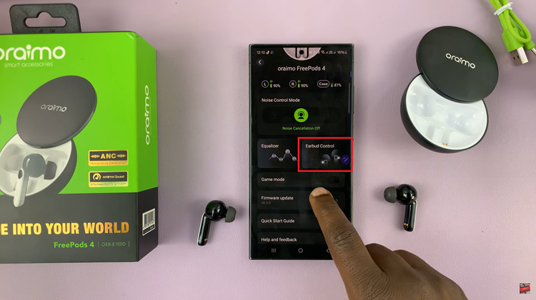 Touch Gestures On Oraimo FreePods 4 Explained