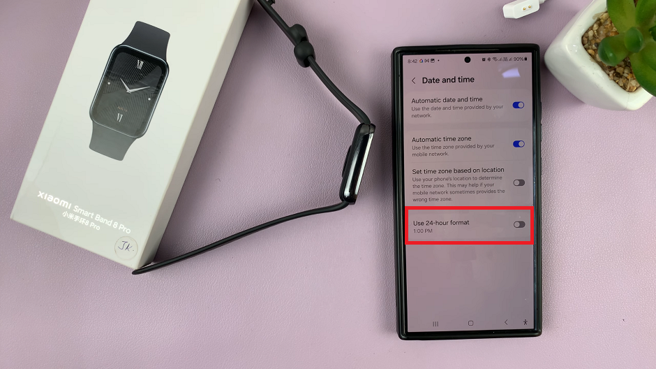 Change Time Format On Xiaomi Smart Band 8 Pro