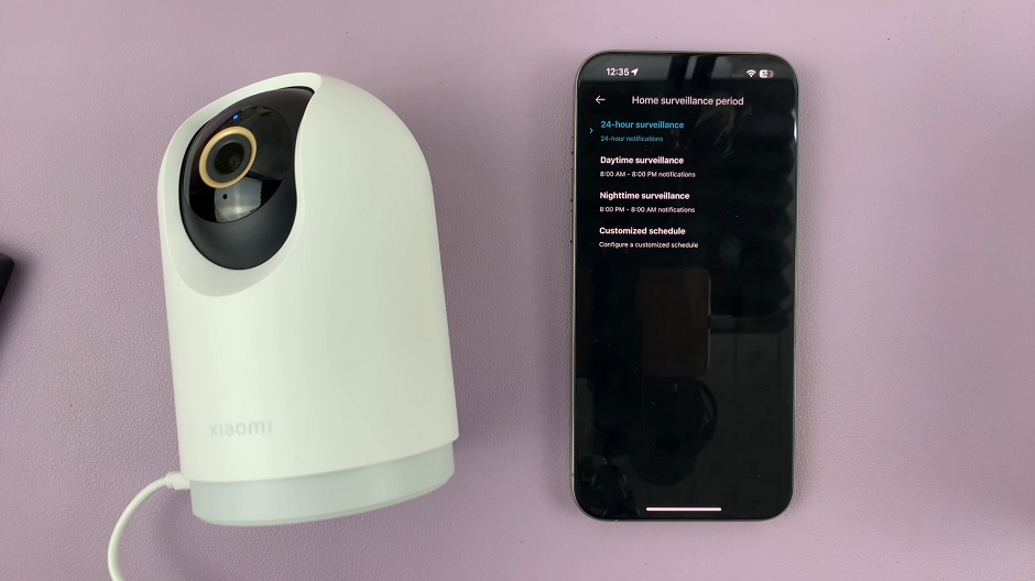 How To Change Surveillance Period On Xiaomi Smart Camera C500 Pro