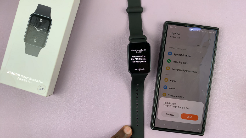 Add xiaomi Smart Band 8 pro