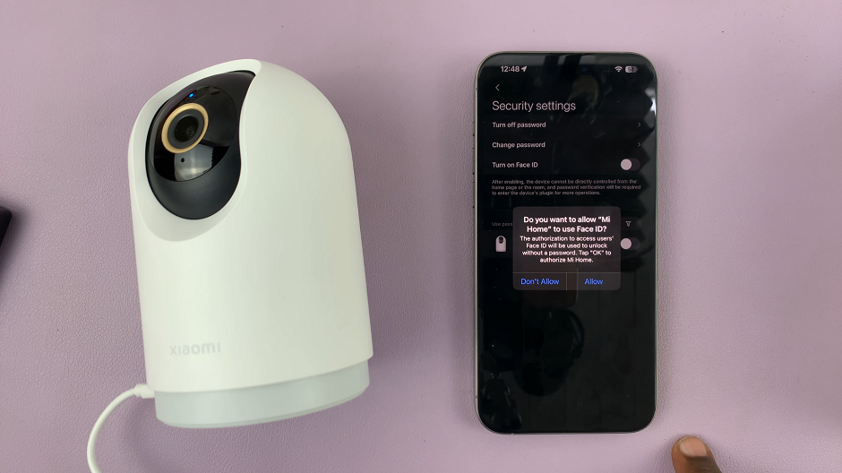 How To Set Password On Xiaomi Smart Camera C500 Pro