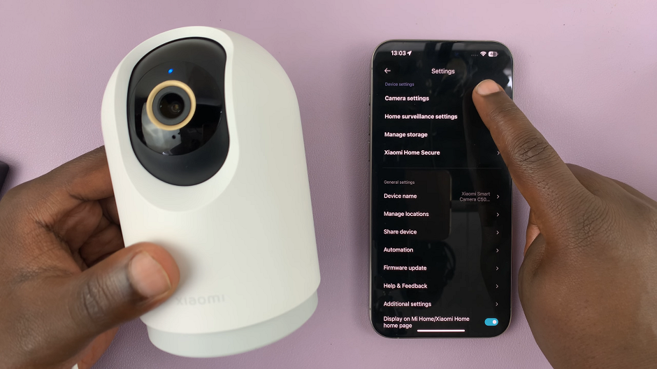 How To Turn OFF Status Light On Xiaomi Smart Camera C500 Pro