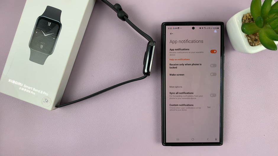How To Enable App Notifications On Xiaomi Smart Band 8 Pro