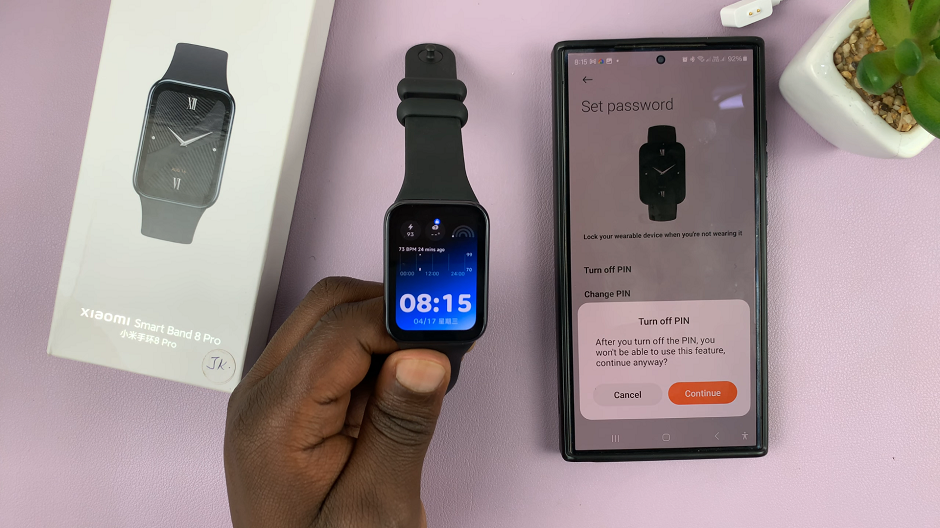 Bypass Forgotten PIN On Xiaomi Smart Band 8 Pro