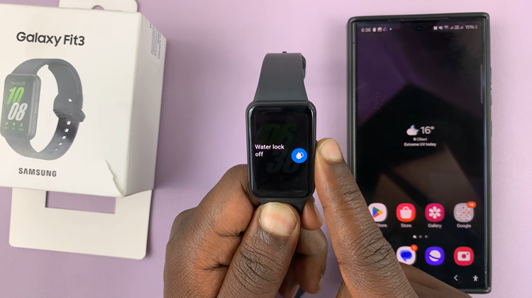 Deactivate Screen Of Samsung Galaxy Fit 3