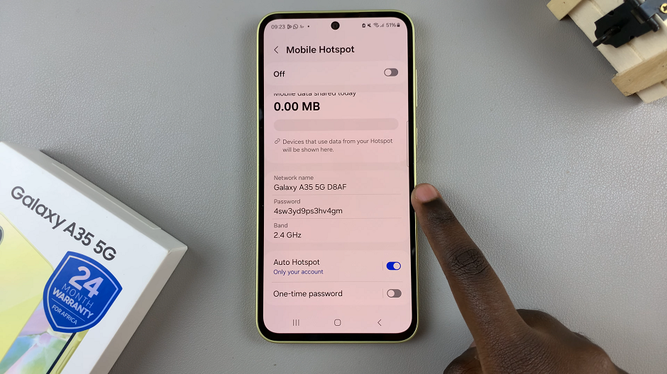 How To Change Mobile Hotspot Name On Samsung Galaxy A35 5G