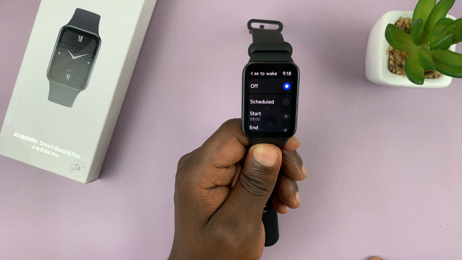 How To Disable 'Raise To Wake' On Xiaomi Smart Band 8 Pro