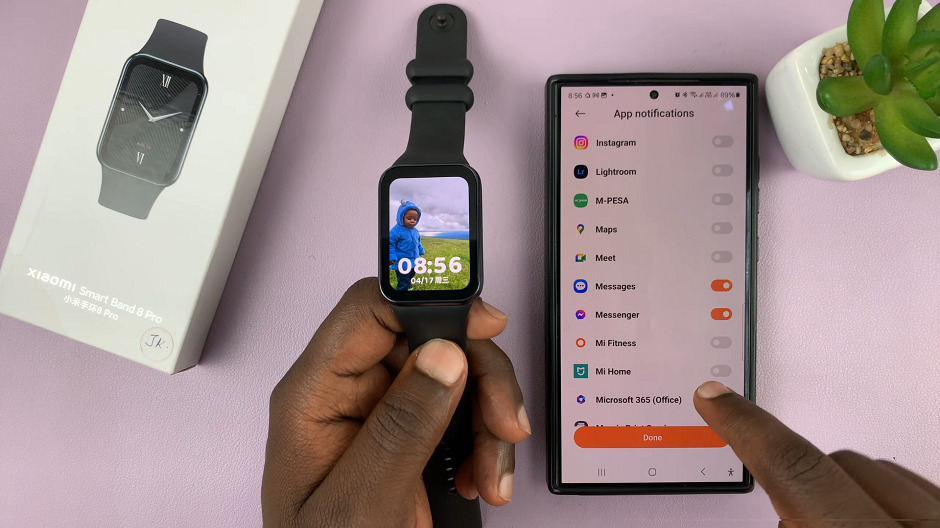 Enable App Notifications On Xiaomi Smart Band 8 Pro