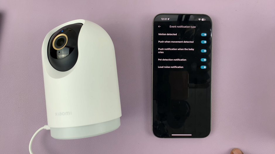 Enable PUSH Notifications From Xiaomi Smart Camera C500 Pro