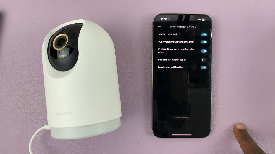 Disable Notifications From Xiaomi Smart Camera C500 Pro