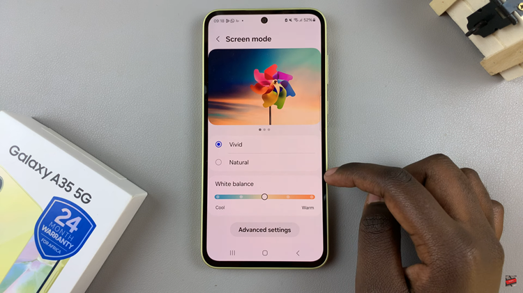 How To Change Screen Mode On Samsung Galaxy A35 5G