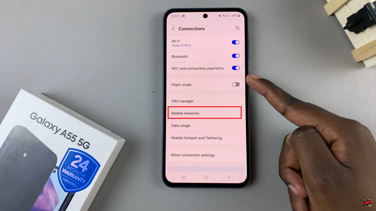How To Disable 5G On Samsung Galaxy A55 5G