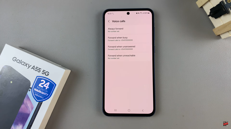 How To Disable Call Forwarding On Samsung Galaxy A55 5G