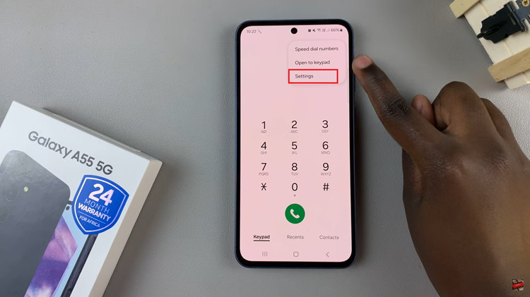 How To Enable Call Waiting On Samsung Galaxy A55 5G