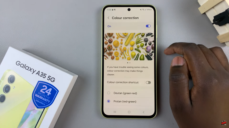 How To Fix Screen Color On Samsung Galaxy A35 5G