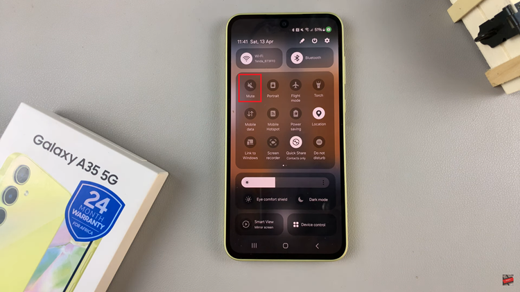 How To Mute Camera Shutter Sound On Samsung Galaxy A35 5G