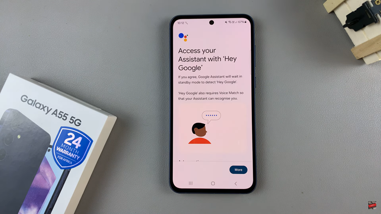 How To Set Up Google Assistant On Samsung Galaxy A55 5G