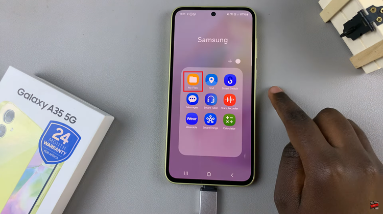 How To Transfer Files From USB Flash Drive To Samsung Galaxy A35 5G