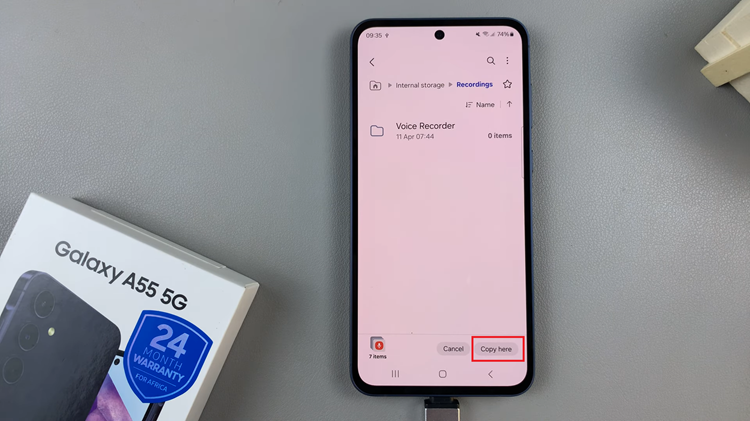 How To Transfer Files From USB Flash Drive To Samsung Galaxy A55 5G