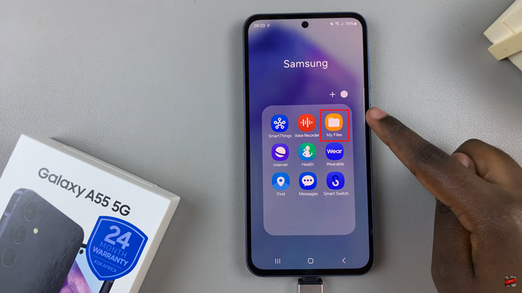 How To Transfer Files From USB Flash Drive To Samsung Galaxy A55 5G