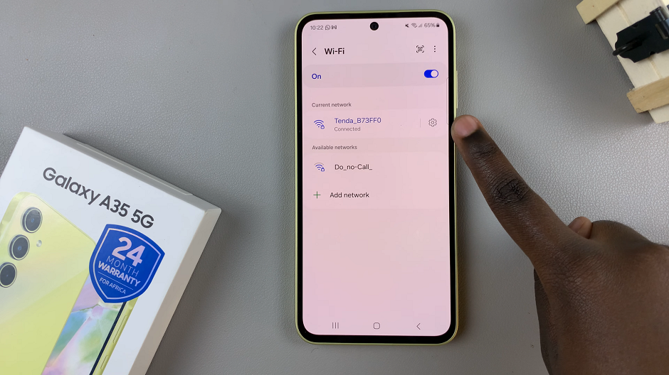 How To See Wi-Fi Password On Samsung Galaxy A35 5G