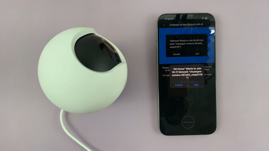 Change Wi-Fi Connection On Xiaomi Smart Camera C500 Pro