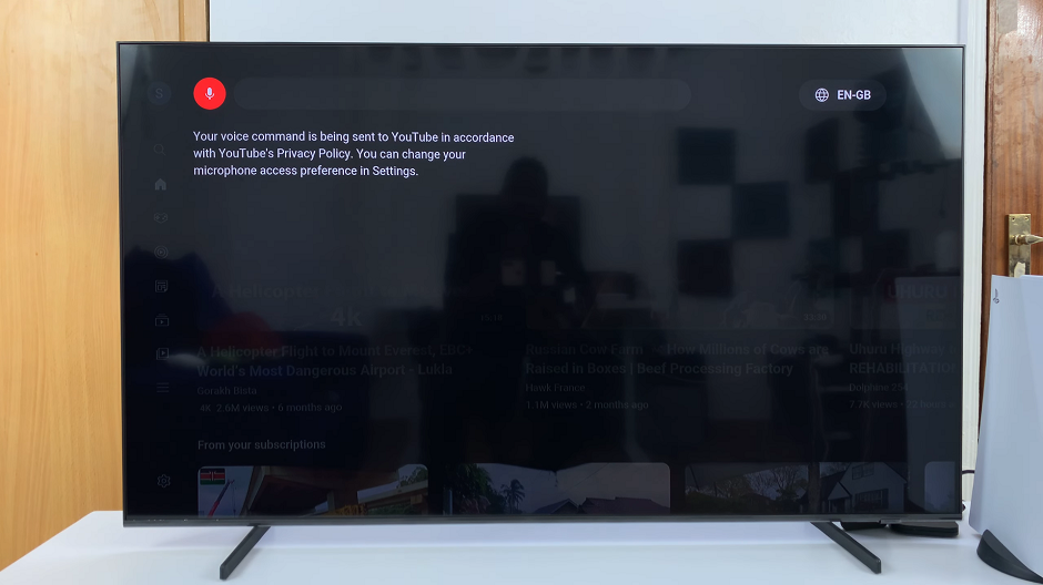 Use Voice Search In YouTube App On Samsung Smart TV
