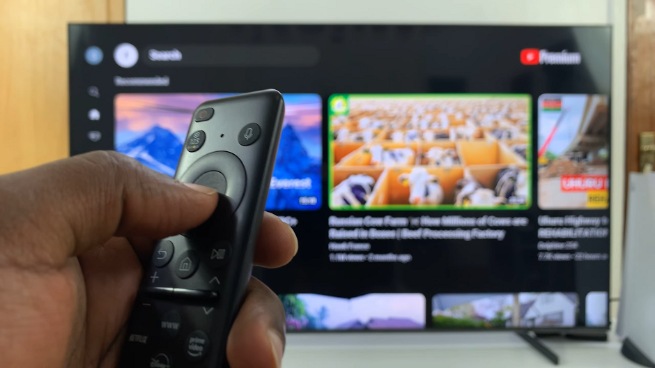 How To Use Voice Search In YouTube App On Samsung Smart TV