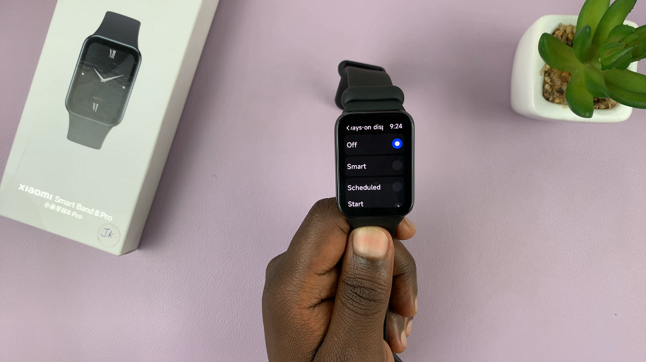 How To Disable Always ON Display On Xiaomi Smart Band 8 Pro
