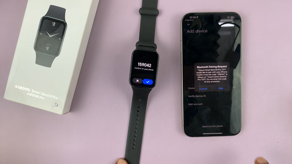 How To Pair Xiaomi Smart Band 8 Pro With iPhone