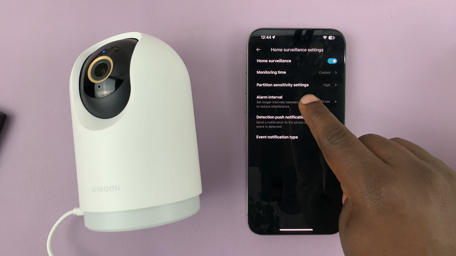 How To Change Sensitivity On Xiaomi Smart Camera C500 Pro