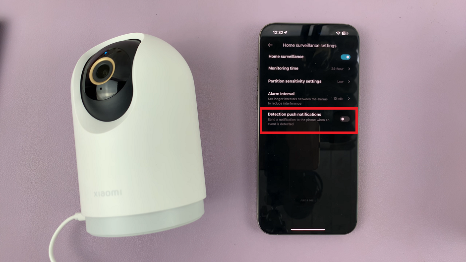 How To Disable Notifications From Xiaomi Smart Camera C500 Pro