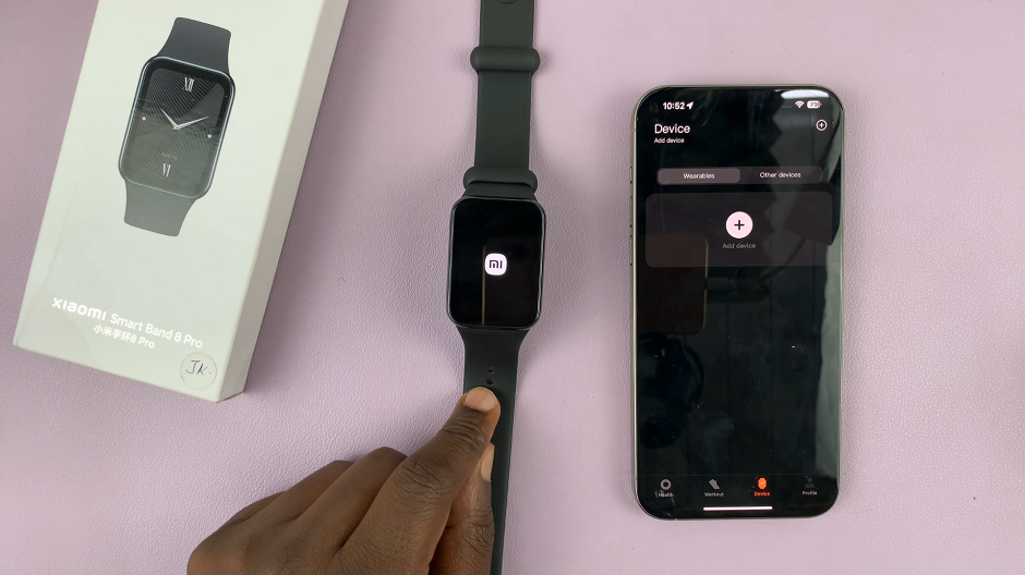 How To Unpair Xiaomi Smart Band 8 Pro From iPhone