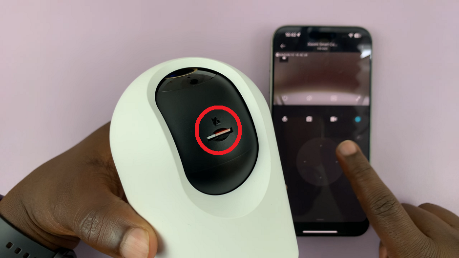 How To Remove SD Card From Xiaomi Smart Camera C500 Pro