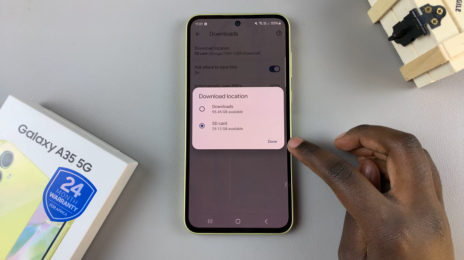 How To Download Music Directly To SD Card On Samsung Galaxy A35 5G