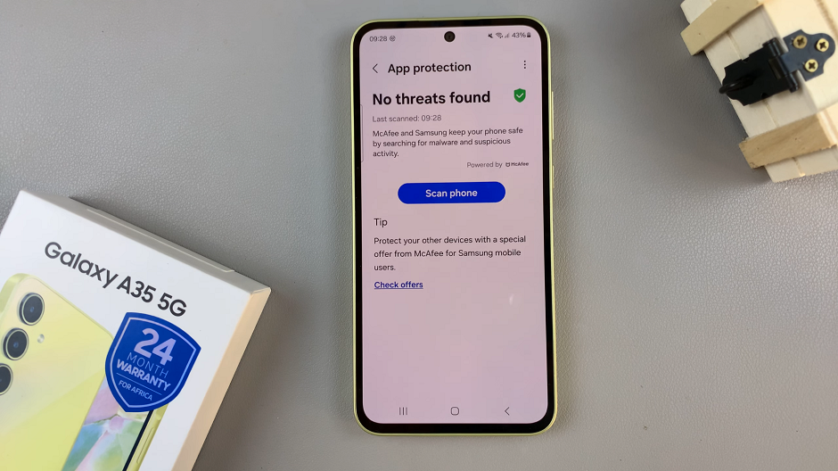 How To Run Antivirus On Samsung Galaxy A35 5G