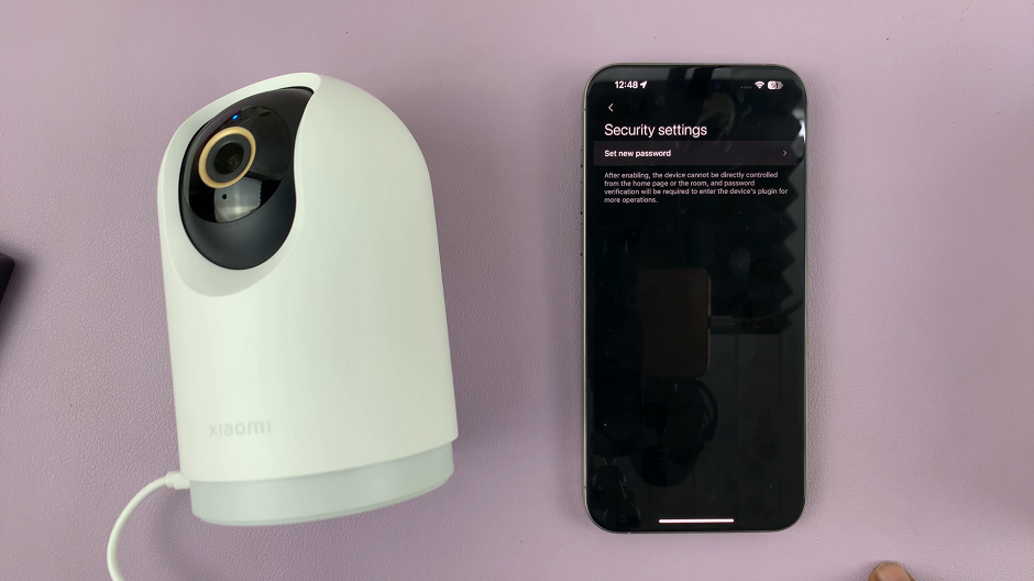 Set Password On Xiaomi Smart Camera C500 Pro