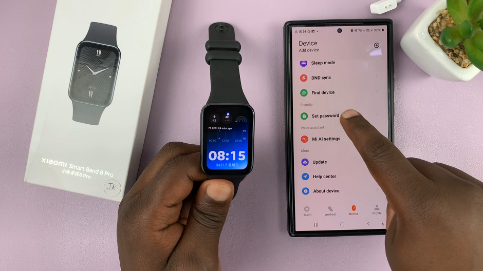 How To Bypass Forgotten PIN On Xiaomi Smart Band 8 Pro