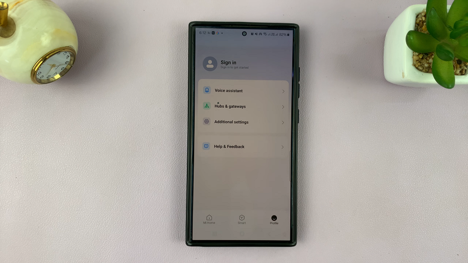 How To Sign In Xiaomi Mi Home App