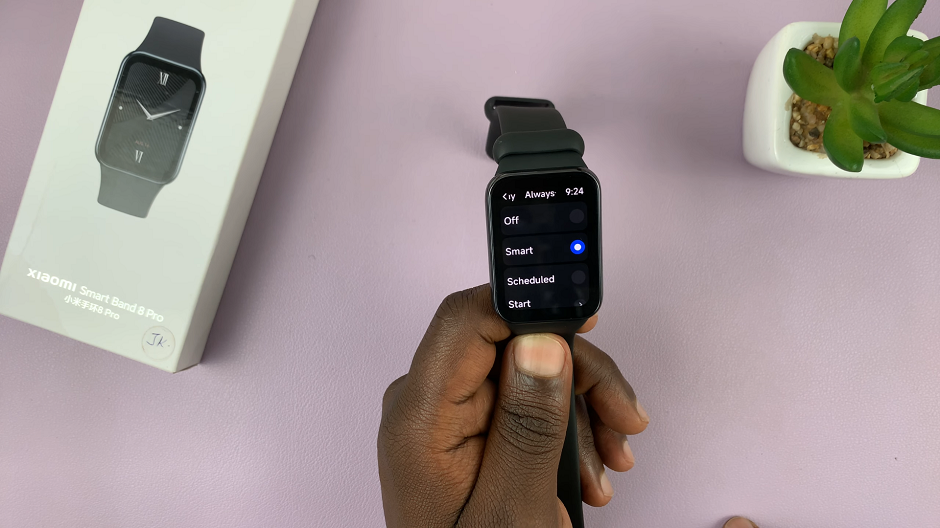 How To Enable Always ON Display On Xiaomi Smart Band 8 Pro