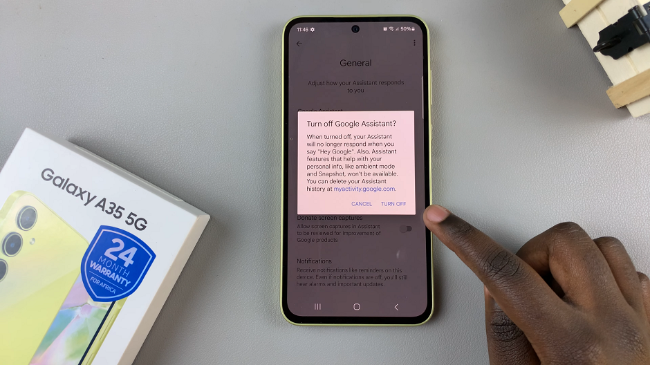 How To Disable Google Assistant On Samsung Galaxy A35 5G